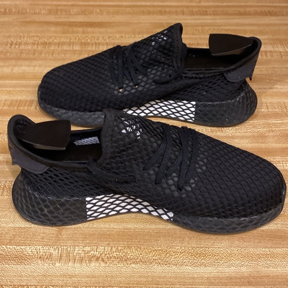 adidas Other - Adidas  Deerupt Runners  Core Black/White Mens 6/ Women’s 7